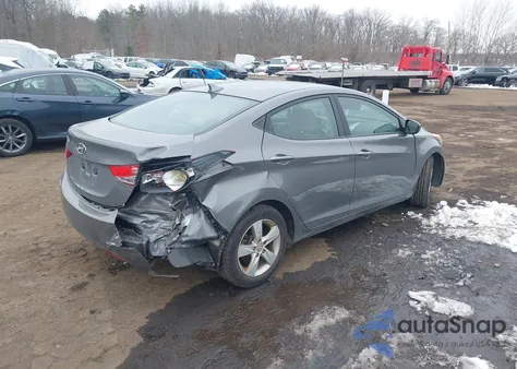2013 Hyundai Elantra Gls z USA, uszkodzony, nr VIN 5NPDH4AE0DH419812
